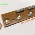 ไฟหน้า LED Super Bright 8mm X 4 พร้อมไฟโชว์แบตและแตร 24/36/48V  