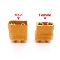 Gold Plated XT90 XT-90 Male Female Banana Plug Bullet Connectors Plugs