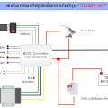 กล่องควบคุม BLDC Motor 72V 2200W  90A