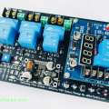 DC-AC ATS บอร์ดสลับไฟ AC 30A โปรแกรมคุมแรงดันแบต 12-60V  0