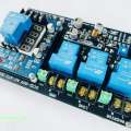 DC-AC ATS บอร์ดสลับไฟ AC 30A โปรแกรมคุมแรงดันแบต 12-60V 