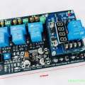 DC-AC ATS บอร์ดสลับไฟ AC 30A โปรแกรมคุมแรงดันแบต 12-60V 
